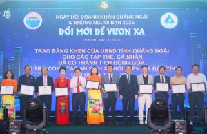 Ông ĐỖ XUÂN QUANG Nhà tài trợ Kim Cương sự kiện “Ngày hội DN Quảng Ngãi và những người bạn 2025